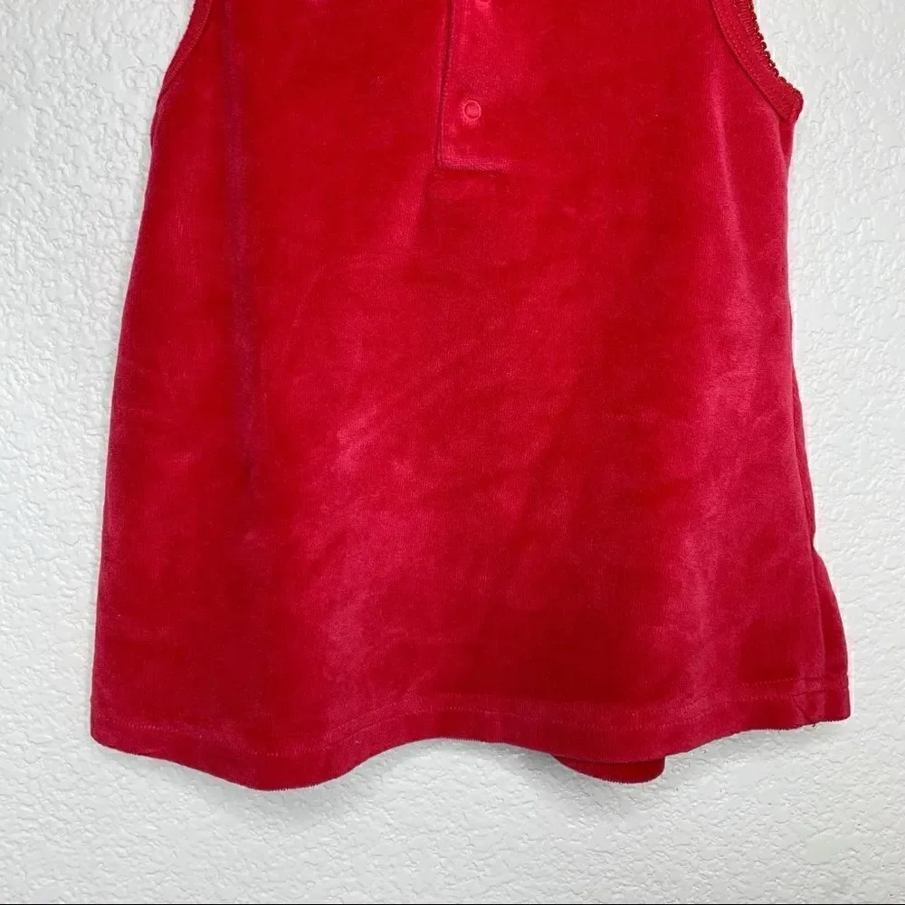 Carter’s 9 Months Baby Girl Embroidered Santa Dress